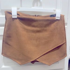 Soft Camel Skort